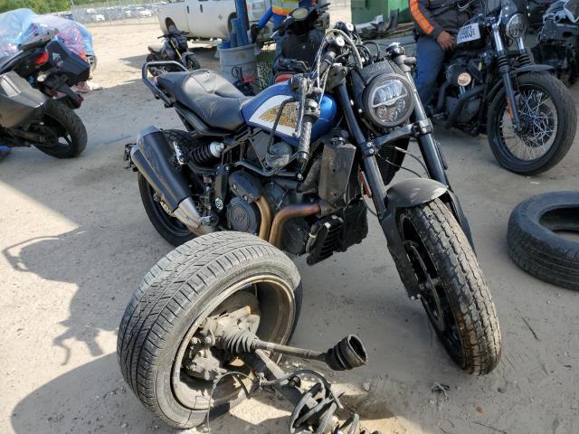 56KRTA229K3147724 - 2019 INDIAN MOTORCYCLE CO. FTR S 1200 BLUE photo 1