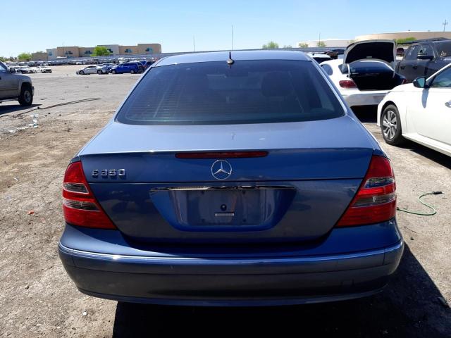 WDBUF56J16A856101 - 2006 MERCEDES-BENZ E 350 BLUE photo 6