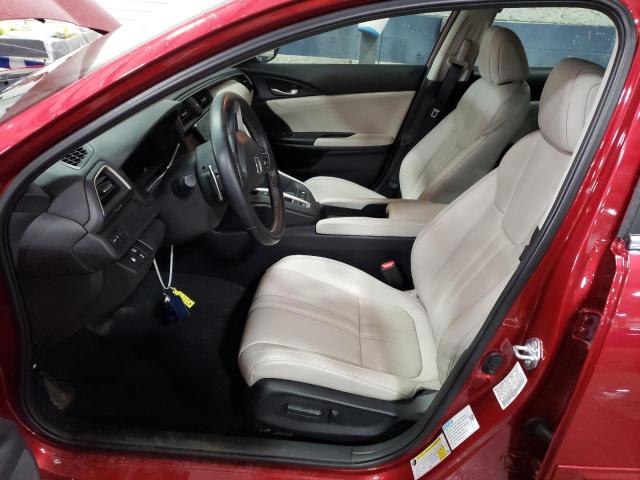 19XZE4F92ME009592 - 2021 HONDA INSIGHT TOURING RED photo 7