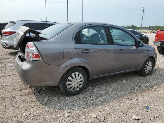 KL1TD56698B282320 - 2008 CHEVROLET AVEO BASE GRAY photo 3
