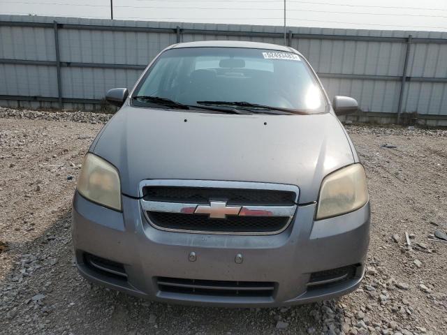 KL1TD56698B282320 - 2008 CHEVROLET AVEO BASE GRAY photo 5