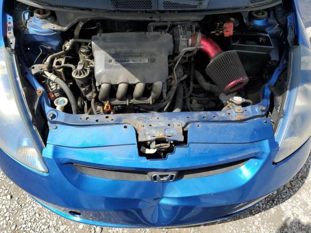 JHMGD38698S016063 - 2008 HONDA FIT SPORT BLUE photo 11