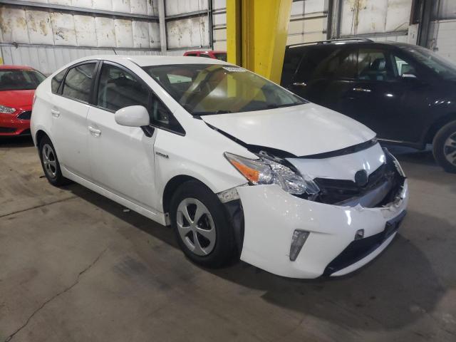 JTDKN3DU2E1831056 - 2014 TOYOTA PRIUS WHITE photo 4