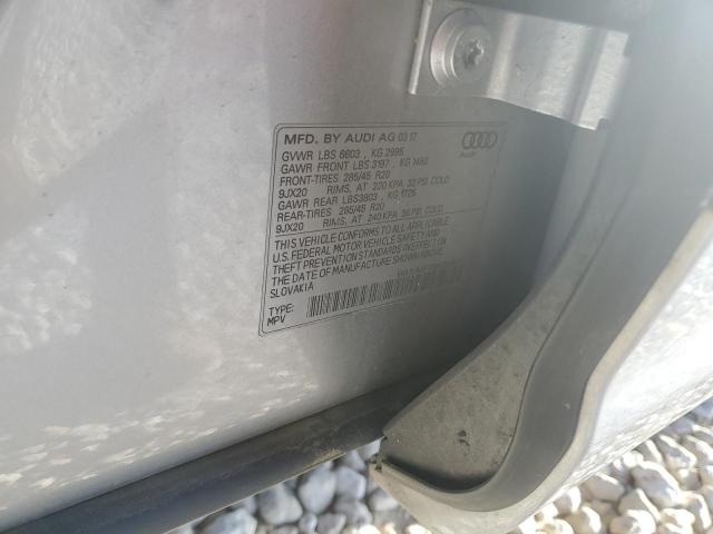 WA1VAAF73HD049737 - 2017 AUDI Q7 PRESTIGE 银色 照片 12