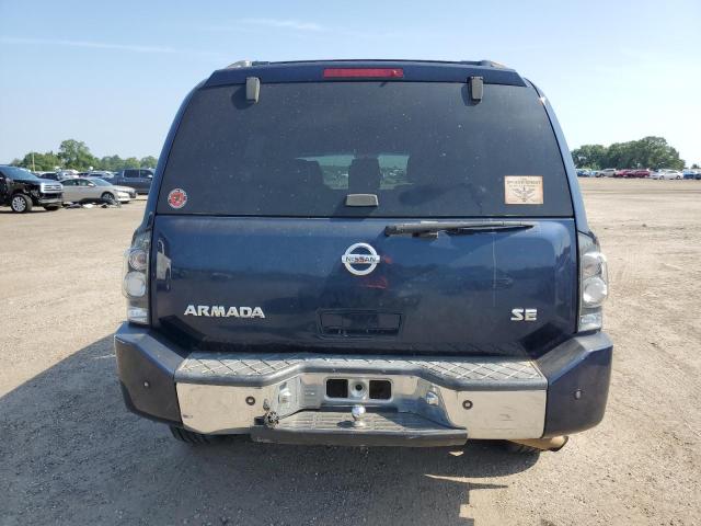 5N1AA08A06N739665 - 2006 NISSAN ARMADA SE BLUE photo 6