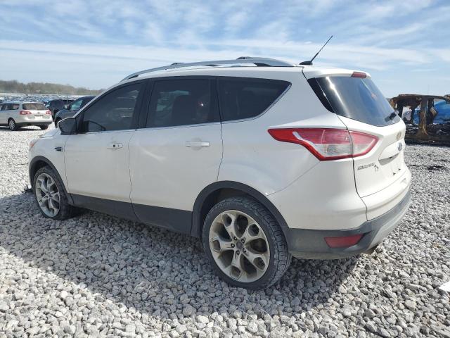 1FMCU9J97DUD30540 - 2013 FORD ESCAPE TITANIUM WHITE photo 2