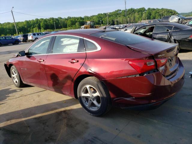 1G1ZB5ST3GF293267 - 2016 CHEVROLET MALIBU LT LS MAROON photo 2
