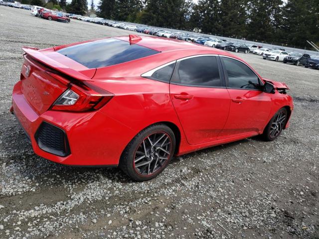 2HGFC1E54HH701449 - 2017 HONDA CIVIC SI RED photo 3