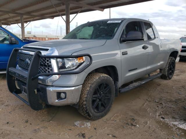 5TFUW5F16KX783879 - 2019 TOYOTA TUNDRA DOUBLE CAB SR/SR5 GRAY photo 1