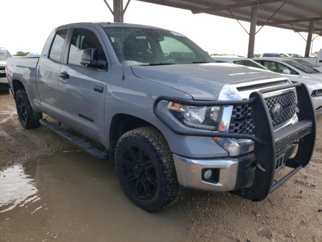 5TFUW5F16KX783879 - 2019 TOYOTA TUNDRA DOUBLE CAB SR/SR5 GRAY photo 4