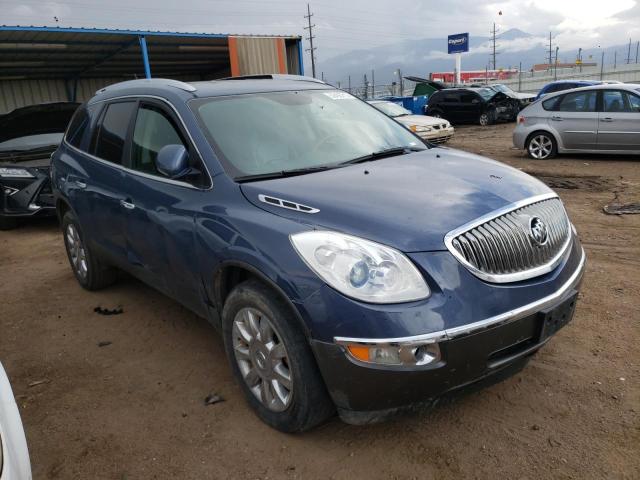 5GAKRCED5CJ313542 - 2012 BUICK ENCLAVE BLUE photo 4