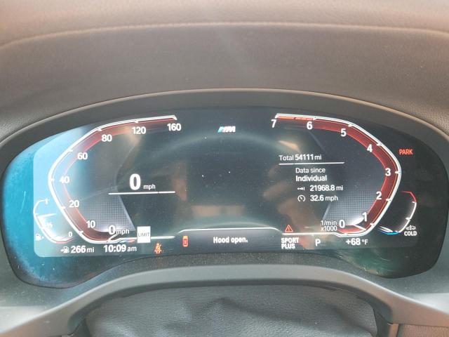 5UX2V1C04M9E92675 - 2021 BMW X4 XDRIVE30I BLACK photo 9