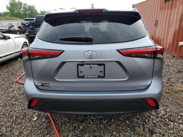 5TDHZRAH4MS057547 - 2021 TOYOTA HIGHLANDER XLE Turkuaz foto 6