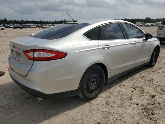 3FA6P0G72DR272828 - 2013 FORD FUSION S SILVER photo 3