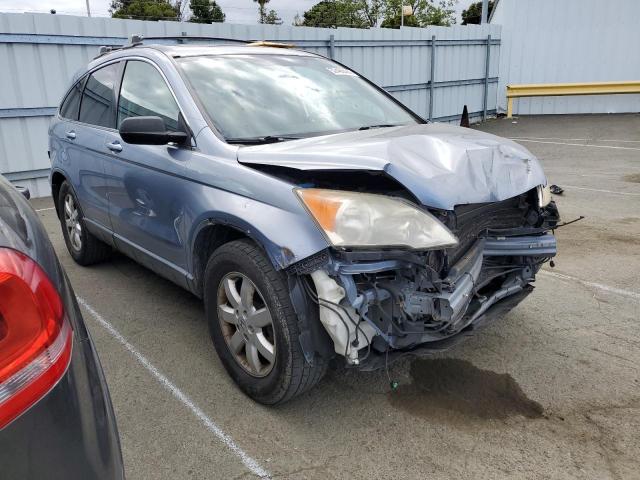 JHLRE48717C088960 - 2007 HONDA CR-V EXL BLUE photo 4