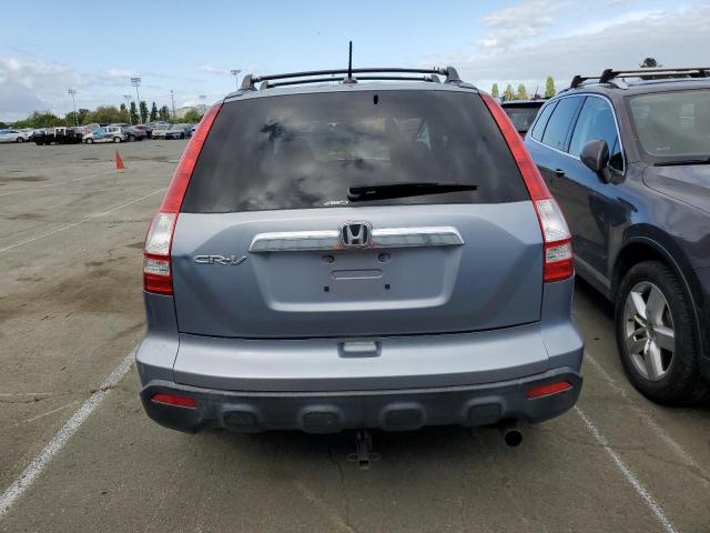 JHLRE48717C088960 - 2007 HONDA CR-V EXL BLUE photo 6