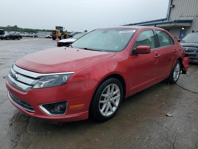 3FAHP0JA5BR333339 - 2011 FORD FUSION SEL RED photo 1