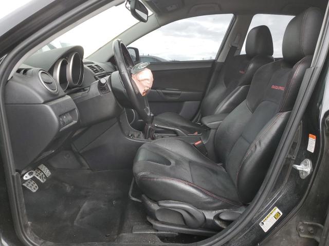 JM1BK34M581162102 - 2008 MAZDA SPEED 3 შავი ფოტო 7