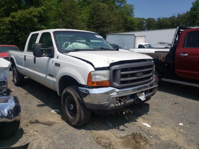 1FTSW31F51ED19359 - 2001 FORD F350 SRW SUPER DUTY WHITE photo 4