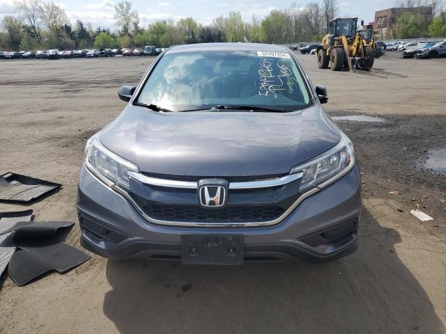 5J6RM4H45GL062202 - 2016 HONDA CR-V SE GRAY photo 5