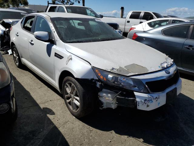 5XXGM4A76DG232547 - 2013 KIA OPTIMA LX WHITE photo 4