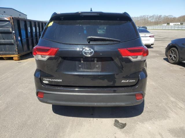 5TDJZRFH5KS625263 - 2019 TOYOTA HIGHLANDER SE BLACK photo 6