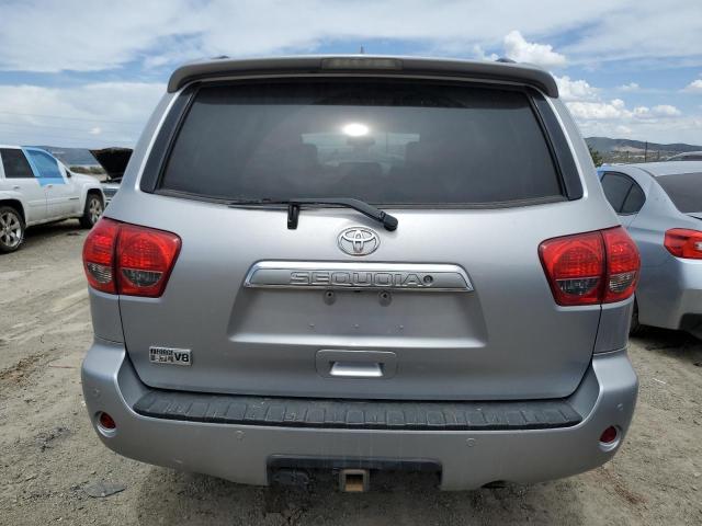 5TDDY5G11CS067892 - 2012 TOYOTA SEQUOIA PLATINUM SILVER photo 6