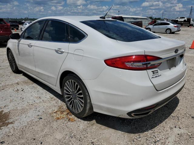 3FA6P0H90JR114919 - 2018 FORD FUSION SE WHITE photo 2