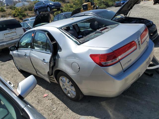 3LNDL2L32CR801829 - 2012 LINCOLN MKZ HYBRID SILVER photo 2