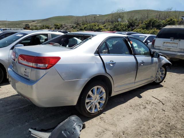 3LNDL2L32CR801829 - 2012 LINCOLN MKZ HYBRID SILVER photo 3