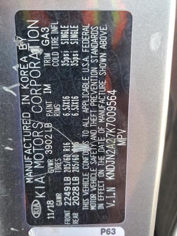 KNDJN2A27K7009564 - 2019 KIA SOUL Boz foto 13