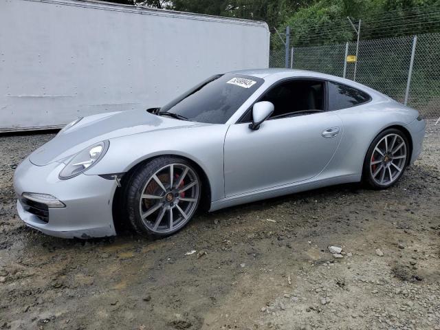 WP0AA2A94ES107509 - 2014 PORSCHE 911 CARRERA SILVER photo 1