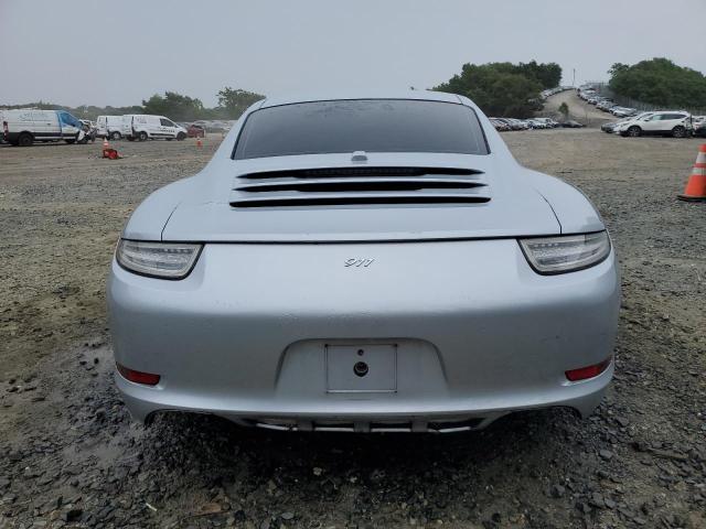 WP0AA2A94ES107509 - 2014 PORSCHE 911 CARRERA SILVER photo 6