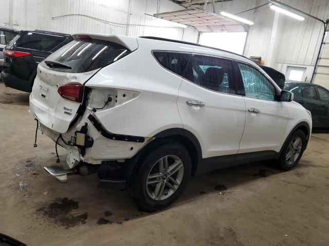 5XYZUDLB0HG445568 - 2017 HYUNDAI SANTA FE S WHITE photo 3