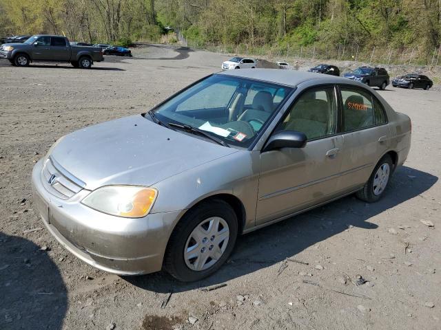 2HGES16593H560075 - 2003 HONDA CIVIC LX TAN photo 1