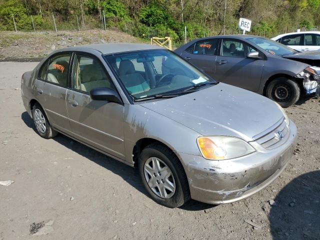 2HGES16593H560075 - 2003 HONDA CIVIC LX TAN photo 4