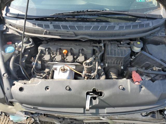 2HGFA1F61AH546927 - 2010 HONDA CIVIC LX-S Սև լուսանկար 11