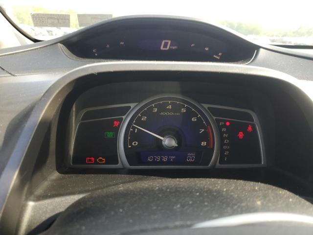 2HGFA1F61AH546927 - 2010 HONDA CIVIC LX-S Սև լուսանկար 9