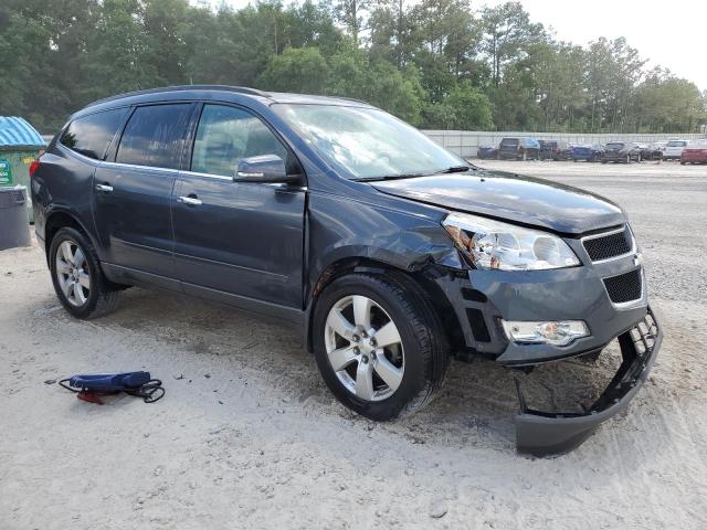 1GNKRGED1CJ295649 - 2012 CHEVROLET TRAVERSE LT GRAY photo 4