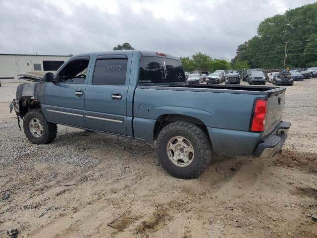 2GCEK13T661171456 - 2006 CHEVROLET SILVERADO K1500 BLUE photo 2