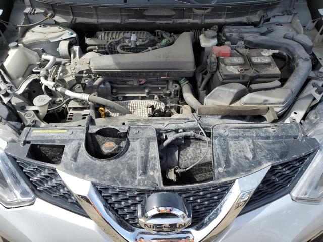 5N1AT2MV6FC835360 - 2015 NISSAN ROGUE S SILVER photo 12