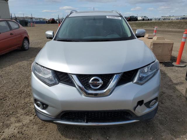 5N1AT2MV6FC835360 - 2015 NISSAN ROGUE S SILVER photo 5