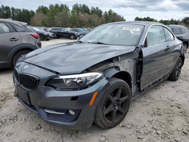 WBA2H9C34H7A25725 - 2017 BMW 230XI GRAY photo 1