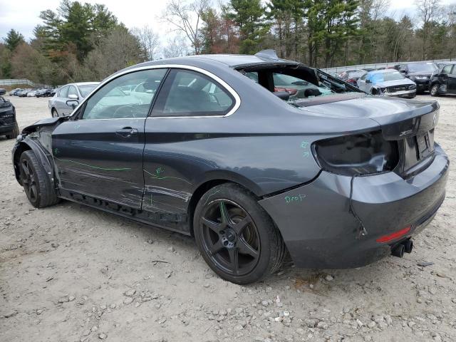 WBA2H9C34H7A25725 - 2017 BMW 230XI GRAY photo 2