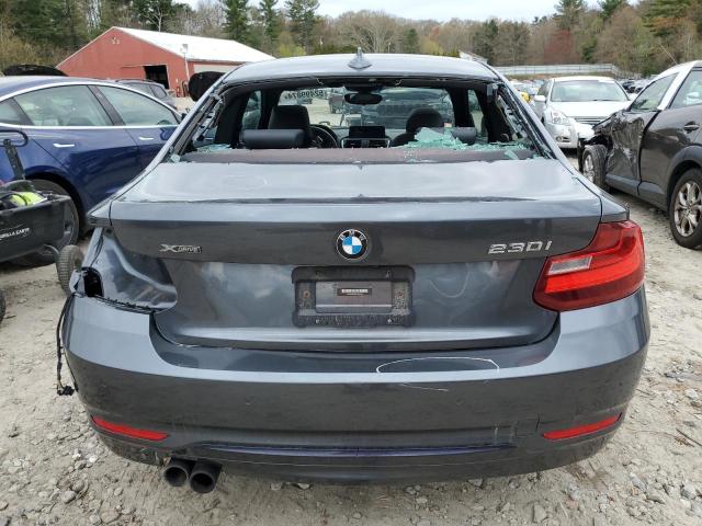 WBA2H9C34H7A25725 - 2017 BMW 230XI GRAY photo 6