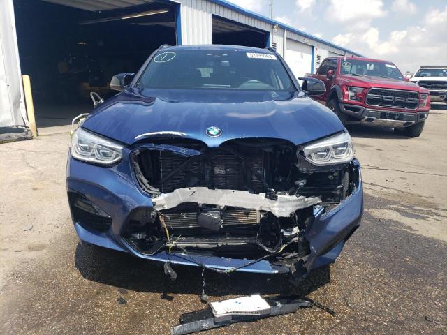 5YMUJ0C08L9C42121 - 2020 BMW X4 M COMPETITION BLUE photo 5