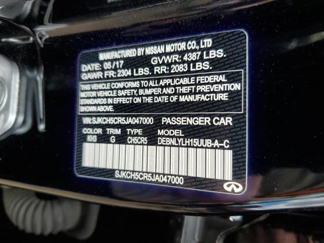 SJKCH5CR5JA047000 - 2018 INFINITI QX30 BASE 黑色 照片 13