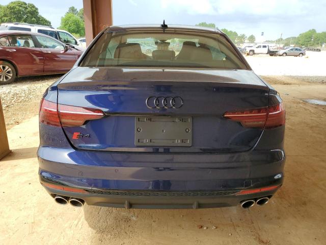 WAUB4AF42NA050149 - 2022 AUDI S4 PREMIUM PLUS BLUE photo 6