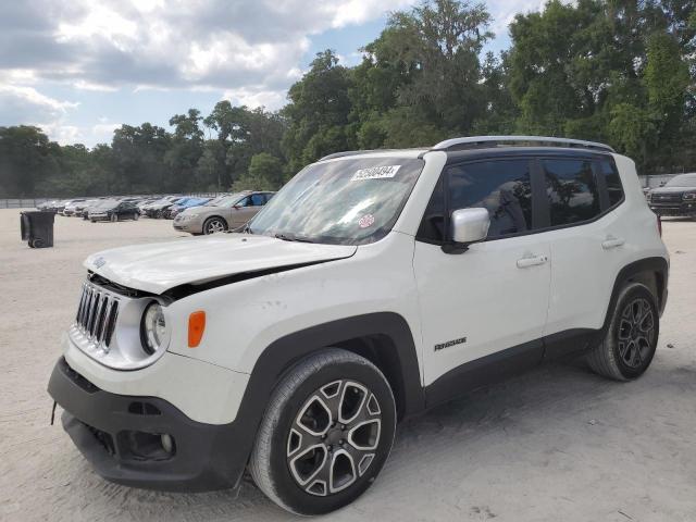 ZACCJADT5GPC50178 - 2016 JEEP RENEGADE LIMITED WHITE photo 1