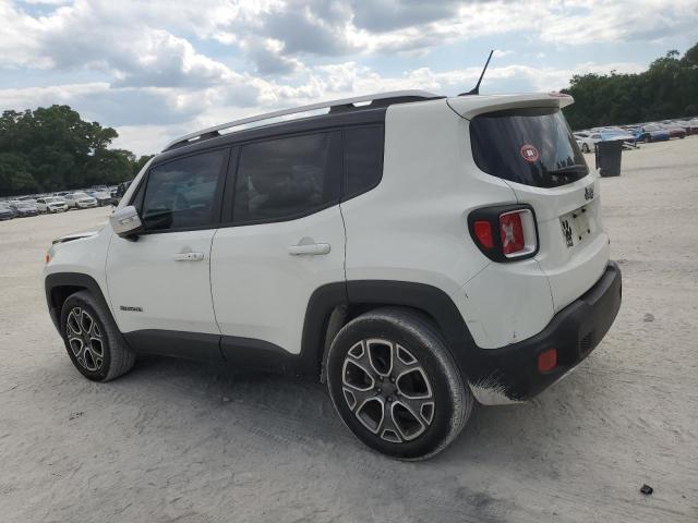 ZACCJADT5GPC50178 - 2016 JEEP RENEGADE LIMITED WHITE photo 2